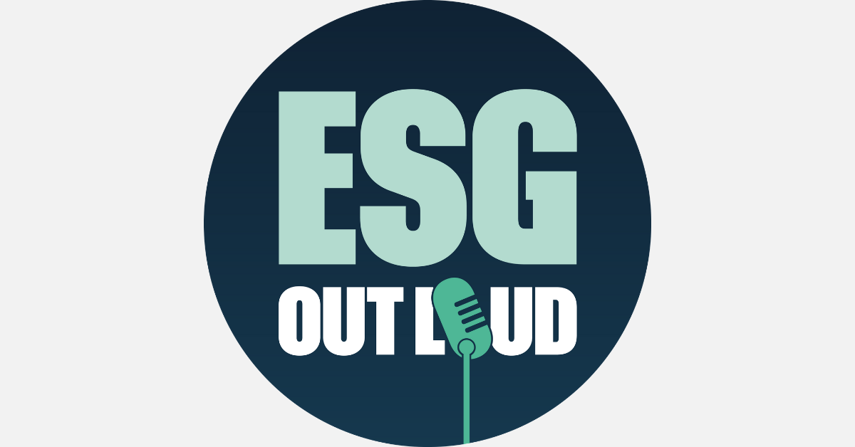 ESG out loud podcast logo