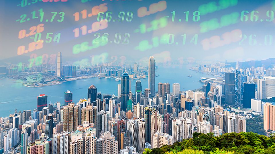 Abstract Hong Kong financial market