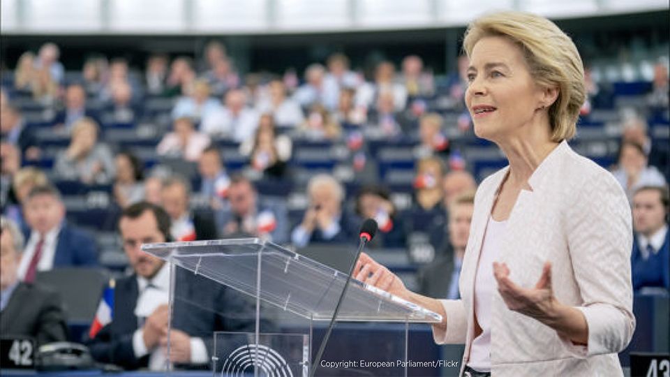 Ursula von der Leyen, German politician president of the European Commission