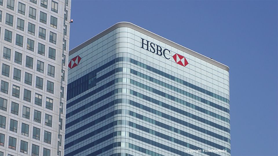 Outside view of HSBC