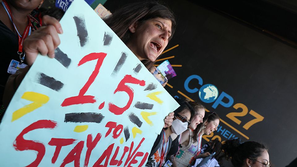 People make their voices heard at COP27 in Egypt 2022