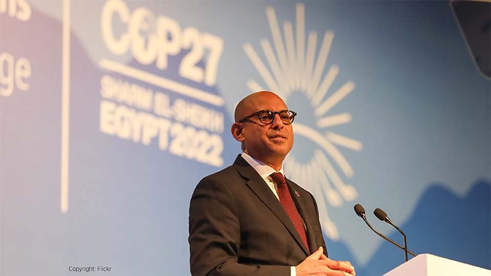 UNFCCC Executive Secretary Simon Stiell at COP27
