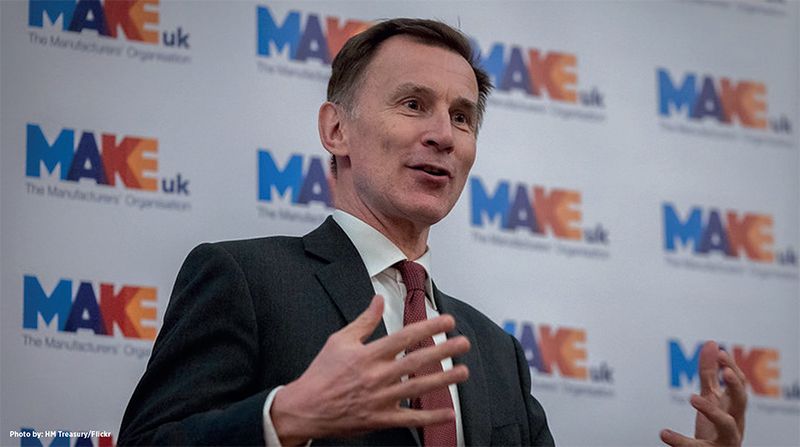 The Chancellor speaking at Make UK’s National Manufacturing Conference 2024, QEII Centre, Westminster, London