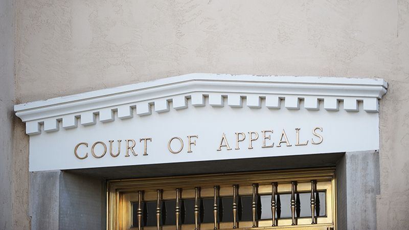 Court of appeals sign