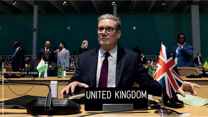 Prime Minister Keir Starmer attends the opening session of COP29 in Azerbaijan. Picture by Simon Dawson / No 10 Downing Street