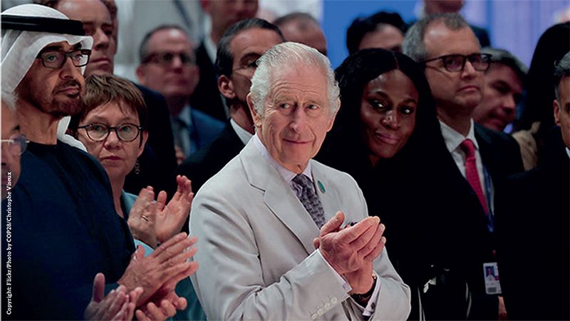 King Charles III attends COP28