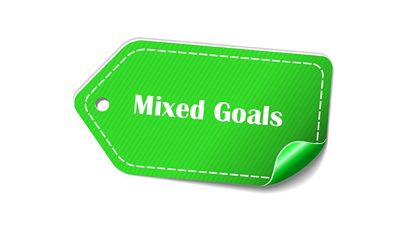 Mixed goal label