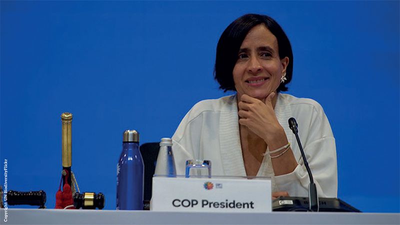 Susana Muhamad, president of COP16. Copyright: UN Biodiversity/Flickr