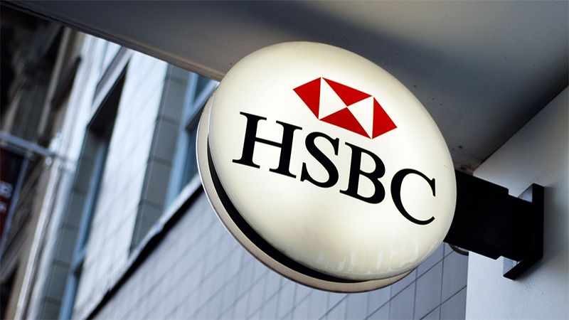 Sign of HSBC bank in Liverpool