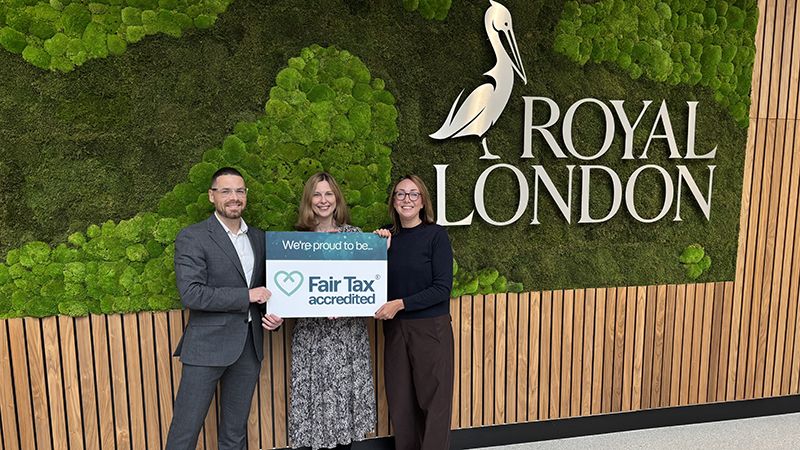 Royal London earns Fair Tax Mark
